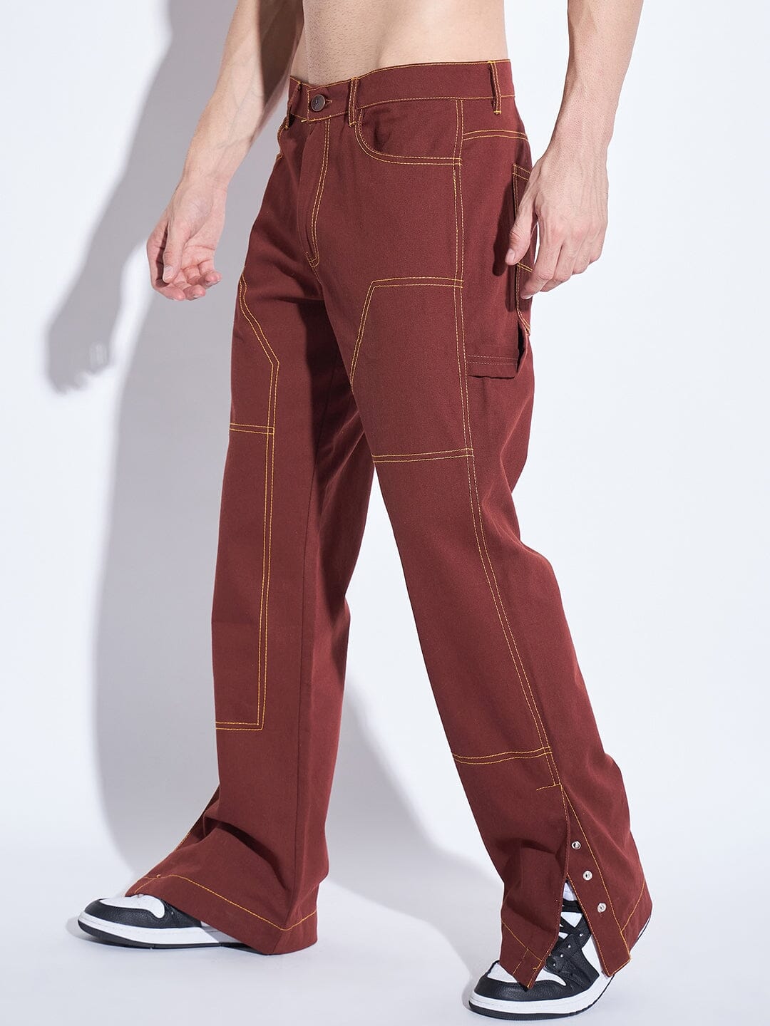 Daily Carpenter Pants - Orange | Fashion Nova, Mens Pants | Fashion Nova